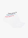 Emporio Armani Calza 3 Pack Ankle Socks - White