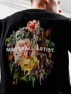 Marshall Artist Acid Flora T-Shirt - Black