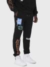 The Couture Club Graffiti Relaxed Jogger - Black