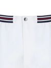 Fila Hightide 4 Terry Pocket Stripe Shorts - White/Navy
