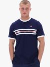 Fila Joey T-Shirt - Fila Navy/White/Fila Red