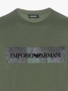 Emporio Armani Beachwear Crew Neck T-Shirt - Thyme Green