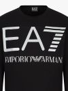 EA7 Emporio Armani Oversized Series Logo Sweatshirt - Black 