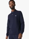 Lacoste Long Sleeve Classic Fit Polo Shirt - Navy Blue