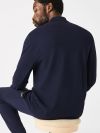 Lacoste Long Sleeve Classic Fit Polo Shirt - Navy Blue