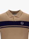 Sergio Tacchini Young Line Polo Shirt - Humus/Maritime Blue