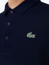 Lacoste Sport Organic Cotton Piqué Golf Polo Shirt - Navy Blue
