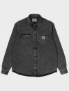 Carhartt WIP Salinac Shirt Jacket - Black Stone Washed