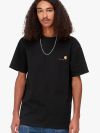 Carhartt WIP SS American Script T-Shirt - Black