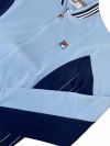 Fila Settanta Baseball Track Top Jacket - Blue Bell/Fila Navy/Gardenia
