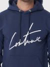 The Couture Club Essential Signature Slim Fit Hoodie - Navy