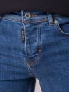 Belvotti Milano Plain Slim Denim Jeans - Mid Wash