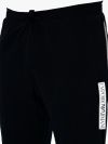 Emporio Armani Lounge Box Logo Jogging Pants - Black