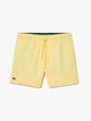 Lacoste Light Quick Dry Swim Shorts - Yellow/Green