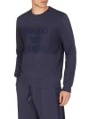 Emporio Armani Beach Jersey Sweatshirt - Navy Blue