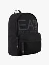 EA7 Emporio Armani Oversized Logo Backpack - Black/Iridescent 