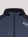 EA7 Emporio Armani Athlete Tracksuit Top Jacket - Blue 