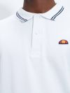 Ellesse Rooks Polo Shirt - White/Navy