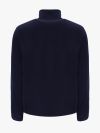 Sergio Tacchini Young Line Zip Fleece Jacket - Maritime Blue/White