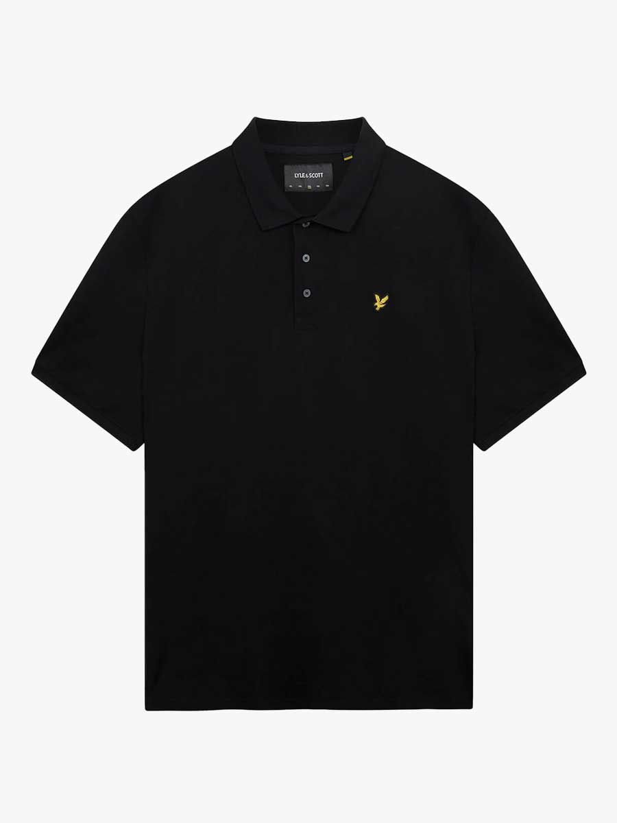 Lyle & Scott Plain Polo Shirt - Black