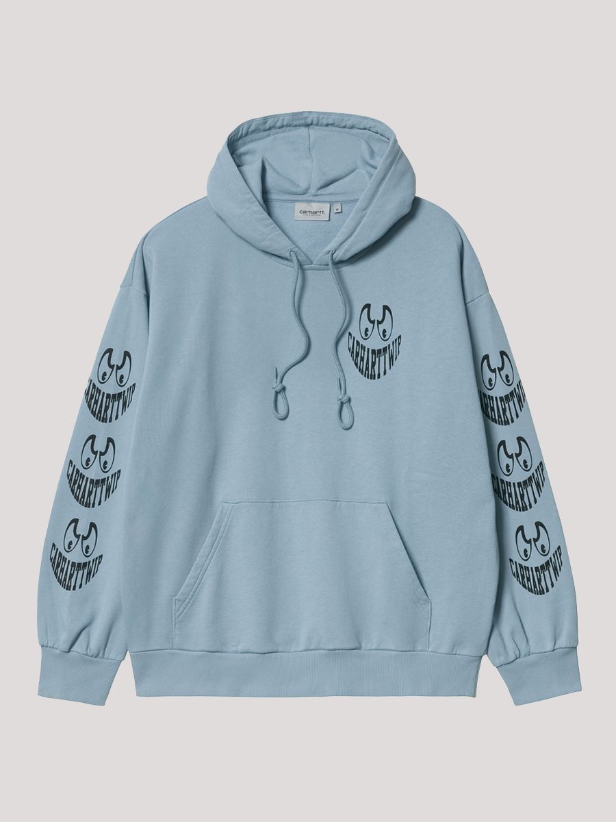 Carhartt WIP Grin Hoodie - Frosted Blue