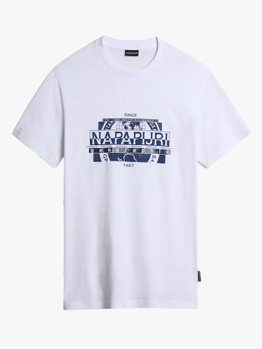 Napapijri S Manta T-Shirt - Bright White