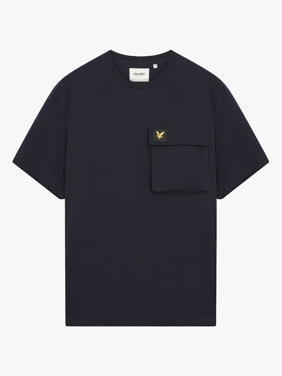 Lyle & Scott Casuals Pocket T-Shirt - Dark Navy