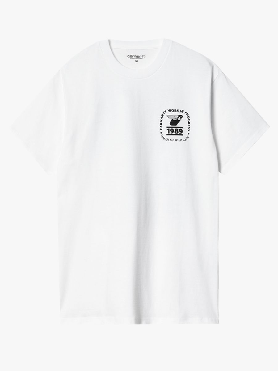 Carhartt WIP Stamp State T-Shirt - White/Black