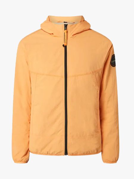 Napapijri A-Auriust Full Zip Jacket - Orange Mock