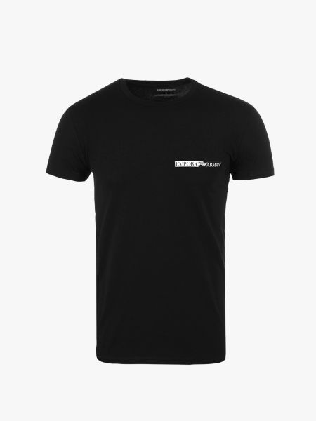 Emporio Armani Loungewear Crew Neck T-Shirt - Black