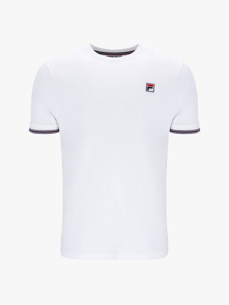 Fila Caleb Crew Neck T-Shirt - White