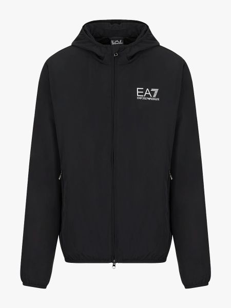 EA7 Emporio Armani Core Identity Hooded Jacket - Black