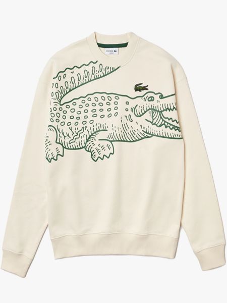 Lacoste Croc Print Sweatshirt - Lapland