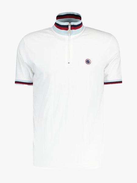 Pretty Green Tilby Cycling Top - White