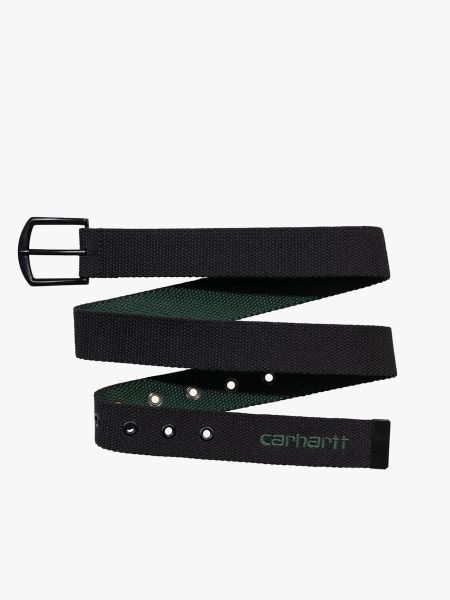 Carhartt WIP Heston Belt - Black/Discovery Green