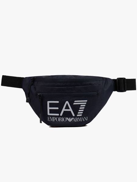 EA7 Emporio Armani Logo Belt Bag - Navy/Silver