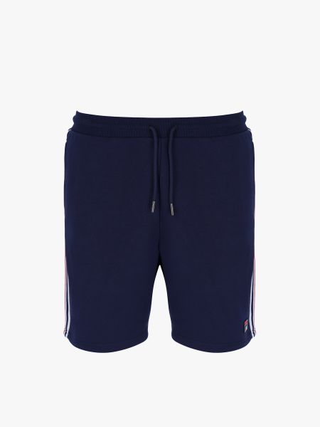 Fila Pace Tape Fleece Shorts - Fila Navy