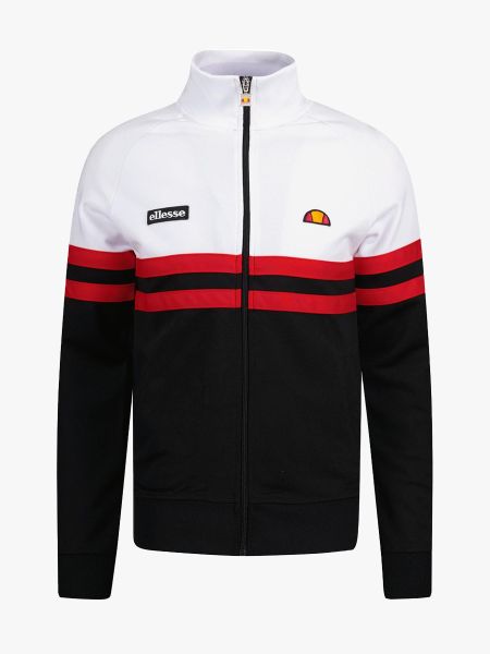 Ellesse Rimini Track Top Jacket - White/Red/Black
