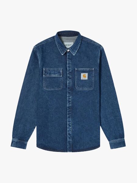 Carhartt WIP Salinac Shirt Jacket - Blue Stone Washed