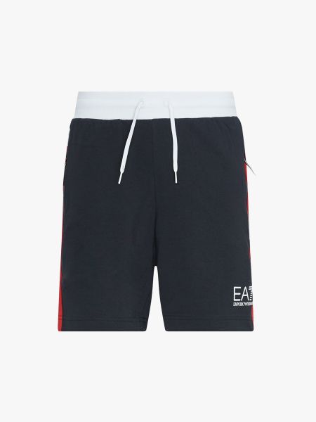 EA7 Emporio Armani Summer Block Jersey Shorts - Night Blue