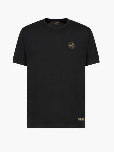 EA7 Emporio Armani World Of Football T-Shirt - Black