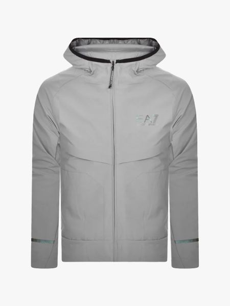 EA7 Emporio Armani Athlete VENTUS7 Hooded Jacket - Griffin Grey
