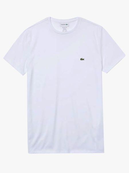 Lacoste Crew Neck Jersey T-Shirt - White