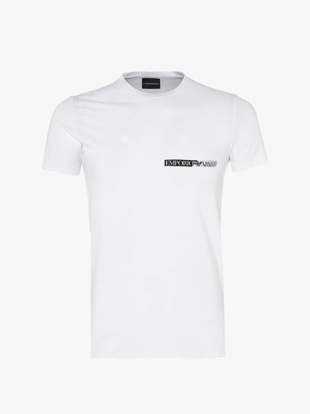 Emporio Armani Loungewear Crew Neck T-Shirt - White