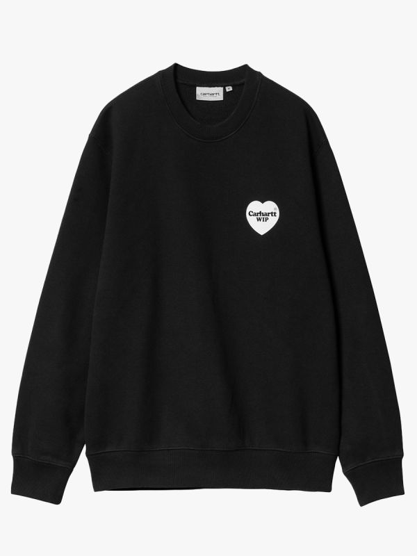 Carhartt WIP Heart Bandana Sweatshirt - Black/White