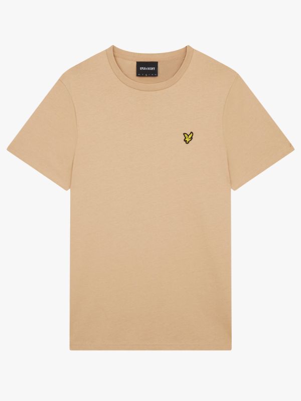 Lyle & Scott Crew Neck Plain T-Shirt - Cairngorms Khaki