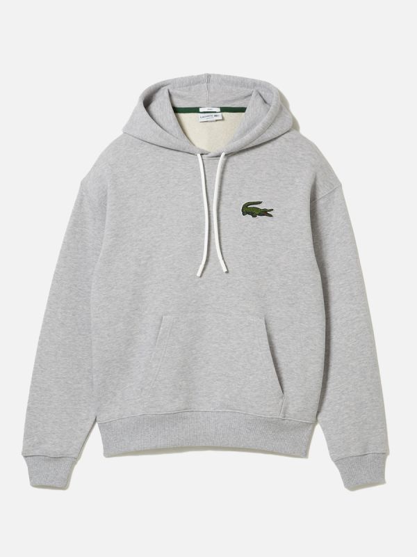 Lacoste Overhead Hoodie - Grey Chine