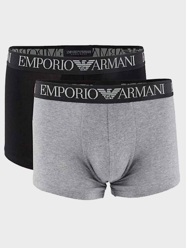 Emporio Armani 2 Pack Endurance Stretch Cotton Trunk