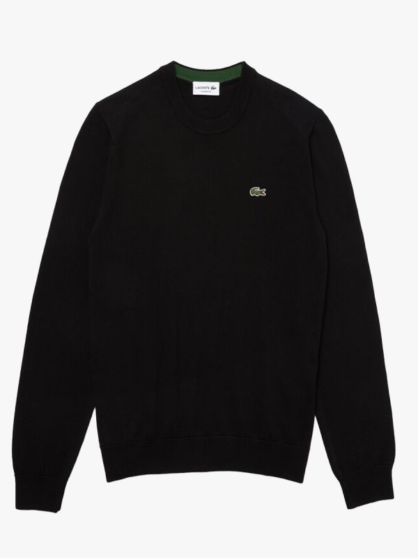 Lacoste Organic Cotton Sweatshirt - Black