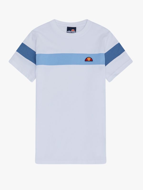Ellesse Caserio T-Shirt - White/Light Blue